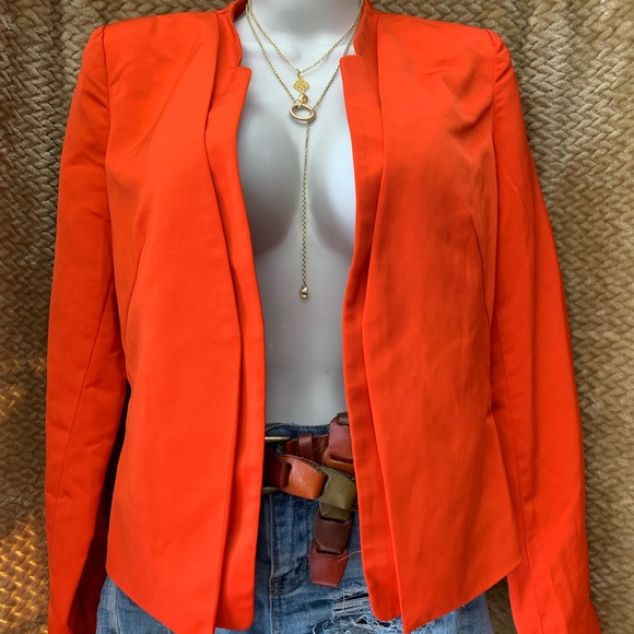 Worthington Jackets & Blazers - WORTHINGTON Bright Fall Orange 🍊Blazer Jacket